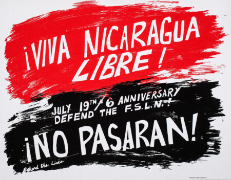 Viva Nicaragua Libre! No Pasaran!