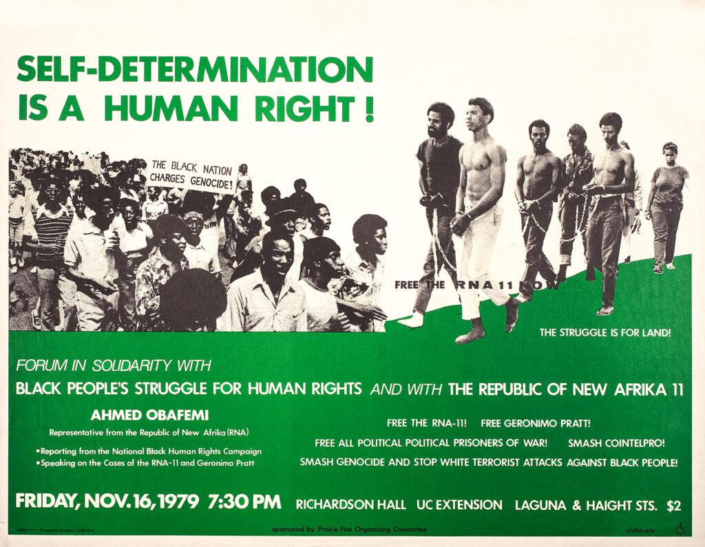 Self-determination is a Human Right
