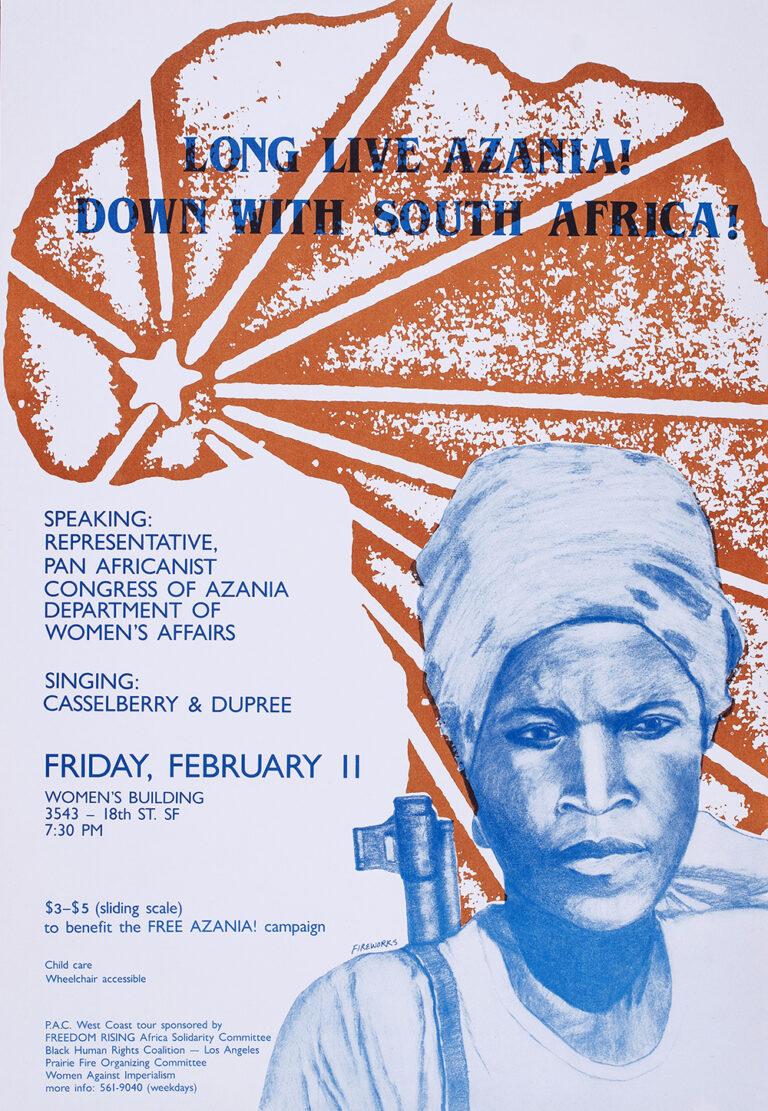 Long Live Azania! Down with South Africa